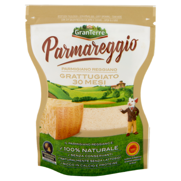 Parmareggio Parmigiano Reggiano Grattugiato 30 Mesi 60 g