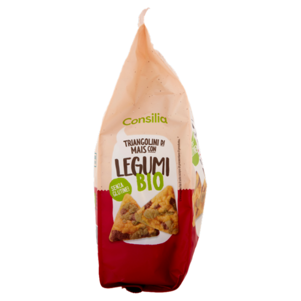 Consilia Triangoli di Mais con Legumi Biologici 70 g