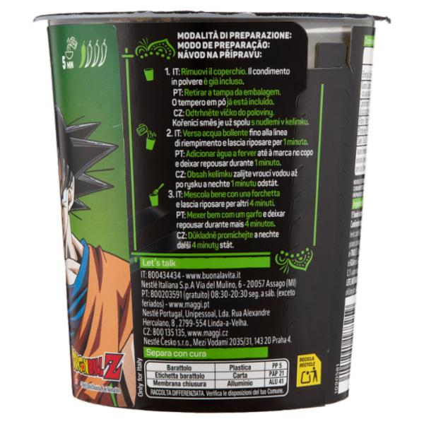 MAGGI Saucy Noodles Teriyaki 1 porzione Cup 75g