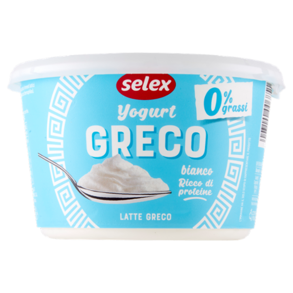 Selex Yogurt Greco 0% Grassi Bianco 450 g