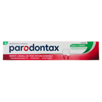 Parodontax Daily Fresh Dentifricio Quotidiano Con Fluoro Per Gengive Più Sane e Denti Forti 75 Ml