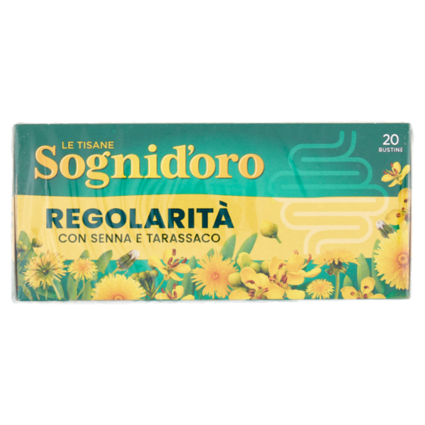 Sognid'oro le Tisane Regolarità con Senna e Tarassaco bustine 20 x 2 g