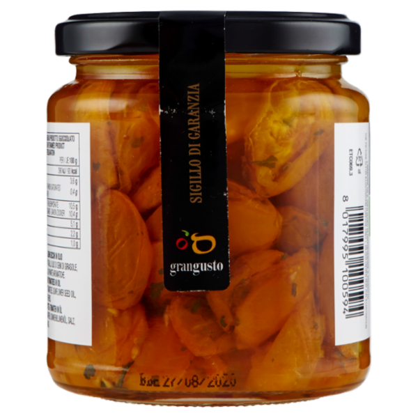grangusto Pomodorini Datterini Gialli Semi Secchi in Olio 280 g