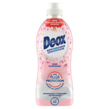 Deox Ammorbidente Concentrato Fiori Giapponesi, 45 Lavaggi, 900 Ml