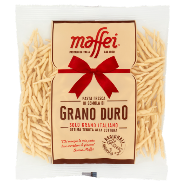 maffei Pasta Fresca di Semola di Grano Duro Trofie 250 g