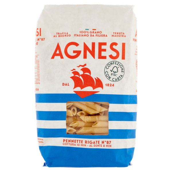 Agnesi Pennette Rigate N° 87 500 g