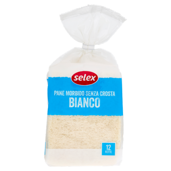 Selex Pan Soffice Morbido Senza Crosta 400 g