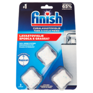 Finish Curalavastoviglie Ciclo Pieno Cura Lavastoviglie 3 x 17 g