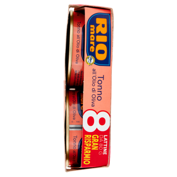 Rio mare Tonno all'Olio di Oliva 8 x 80 g