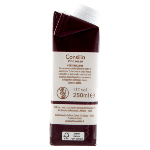 Consilia Vino Rosso Italiano 3x250 ml