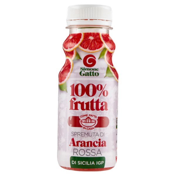 Simone Gatto Spremuta di Arancia Rossa di Sicilia IGP 200 ml
