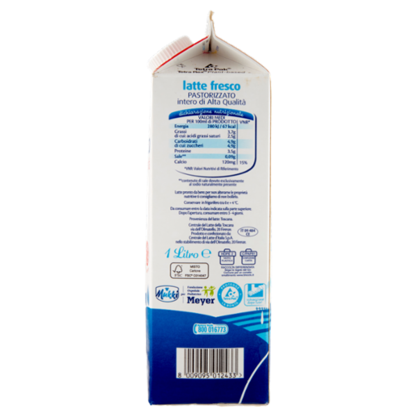 Mukki il Fresco di Alta Qualità intero 1 Litro