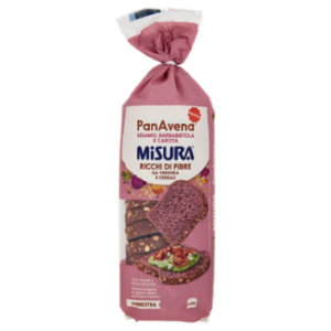 Misura Fibrextra PanAvena Sesamo, Barbabietola e Carota 400 g