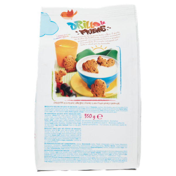 Doria Drillo & Friends con gocce di cioccolato 350 g