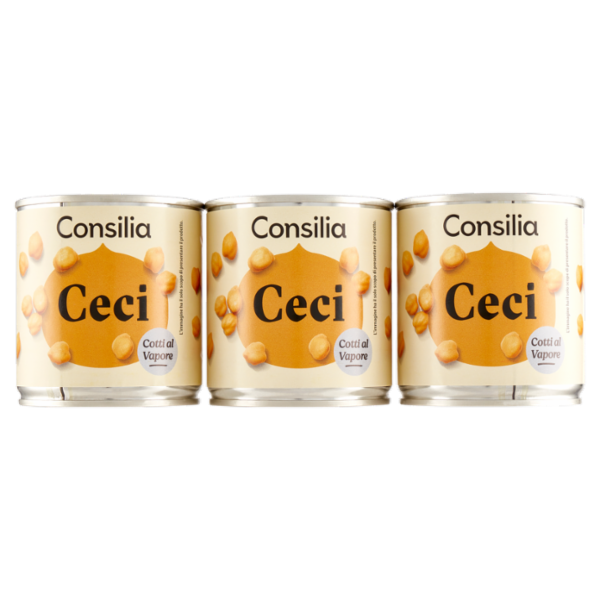 Consilia Ceci al Vapore 3x150 g