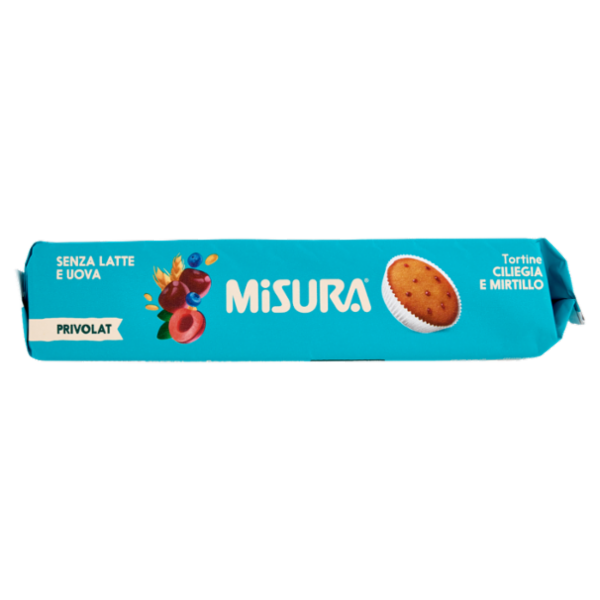 Misura Privolat 6 Tortine Ciliegia e Mirtillo 290 g
