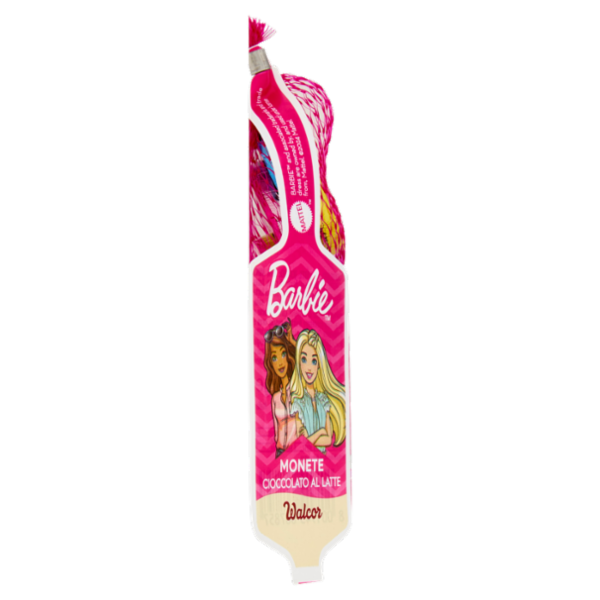 Walcor Barbie Monete Cioccolato al Latte 45 g