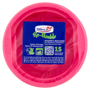 DOpla Re-Usable Scodelle Fucsia 300ml (250) 15 Pz