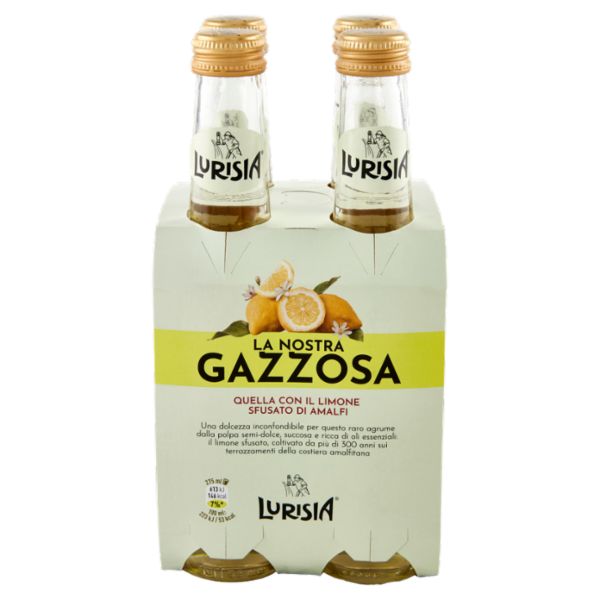 Lurisia la Nostra Gazzosa confezione 4 x 275 ml