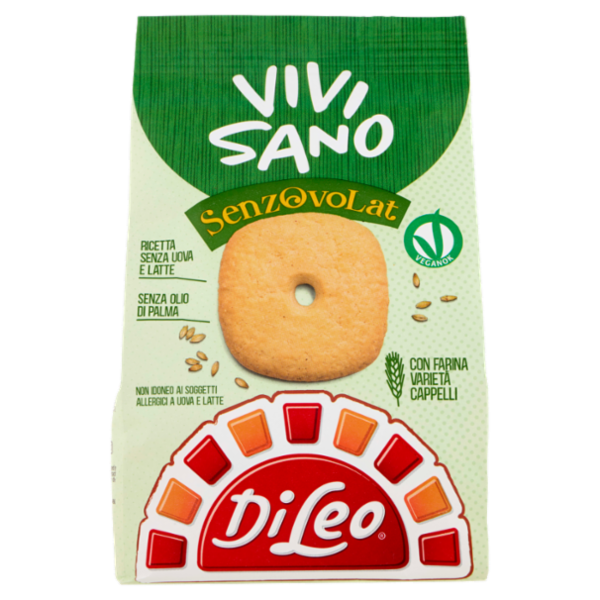Di Leo Vivi Sano SenzOvoLat con Farina Varietà Cappelli 300 g