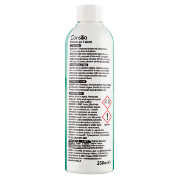 Consilia Profumo per Bucato Liquido Talco 250 ml