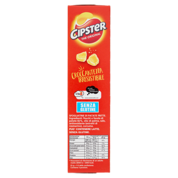 Cipster The Original Chips di Patate Astuccio - 85g