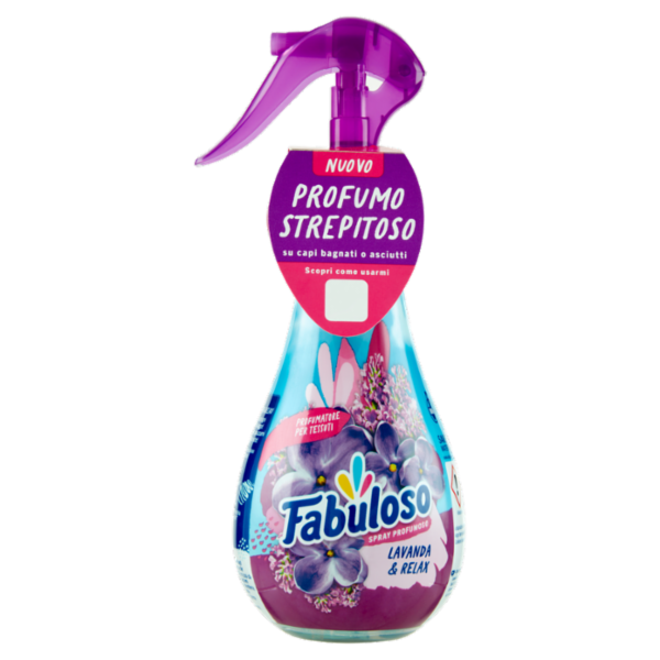 Fabuloso spray profumatore per tessuti Lavanda e Relax 250 ml