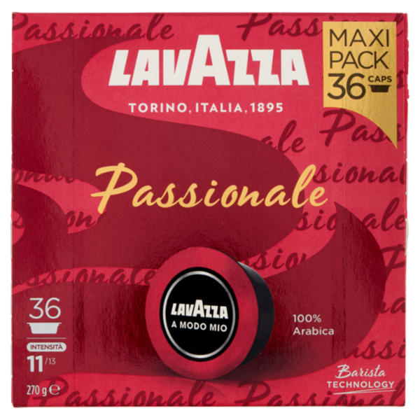 Lavazza A Modo Mio Passionale 36 Capsule 270 g