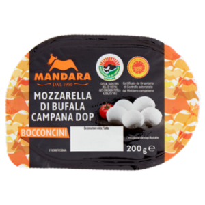 Mandara Mozzarella Di Bufala Campana Dop Bocconcini 200 g