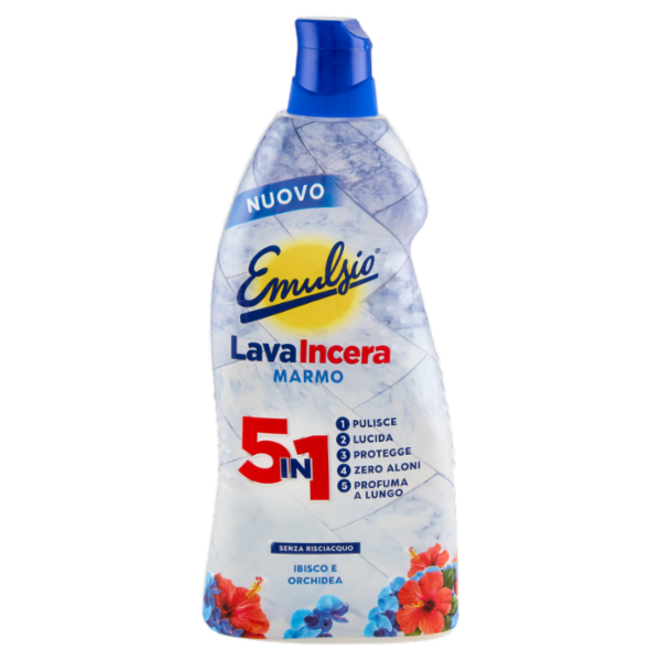 Emulsio LavaIncera Marmo 5in1 Ibisco e Orchidea 875 ml