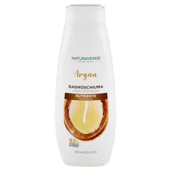 Naturaverde Natural Beauty Argan Bagnoschiuma Nutriente 750 ml