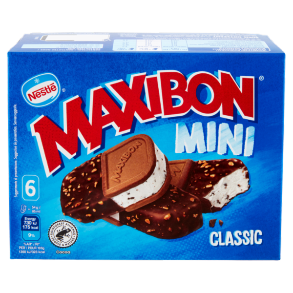 NESTLÉ Maxibon Mini Classic 6 x 54 g