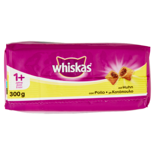 Whiskas Cibo Umido Gatto Anni 1+ con Pollo 300 g