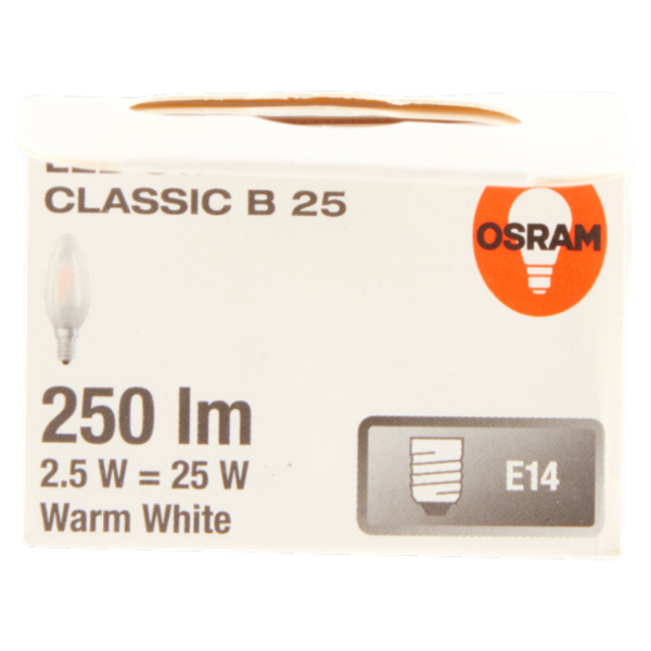 Osram Led Classic B 25 Warm White 2.5 W E14