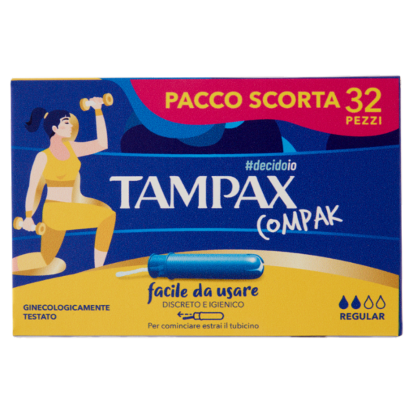 Tampax Compak Regular 32 pz