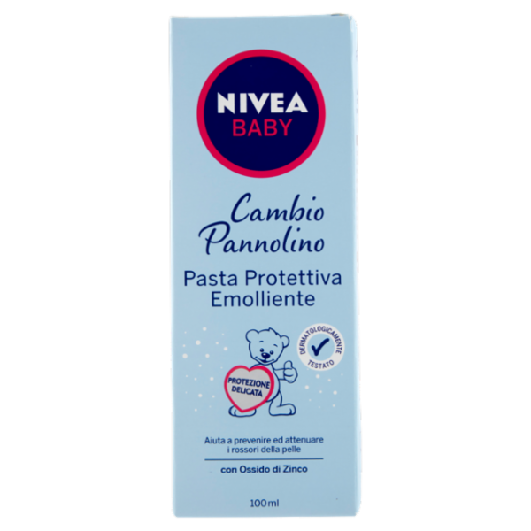 Nivea Baby Cambio Pannolino Pasta Protettiva Emolliente 100 ml