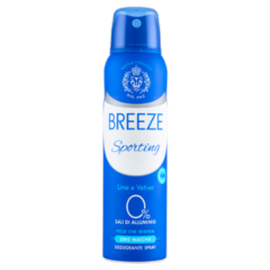 Breeze Sporting Lime e Vetiver Deodorante Spray 150 ML