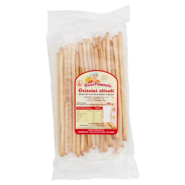 Griss Piemonte Grissini stirati 5 x 50 g