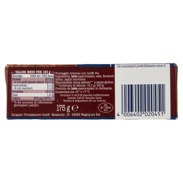 Bergader Bavaria blu Gusto Forte 175 g