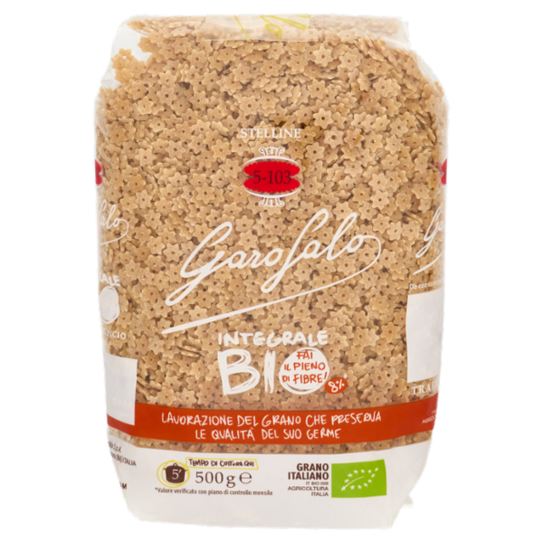 Garofalo Integrale Bio Stelline 5-103 500 g