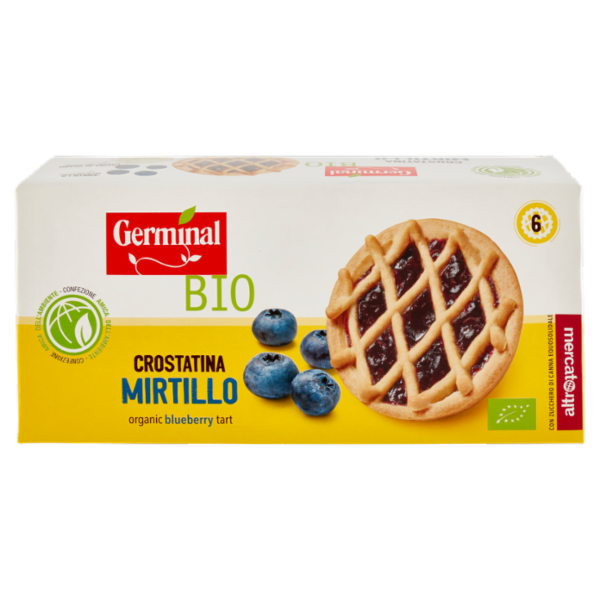Germinal Bio Crostatina Mirtillo 6 x 45 g