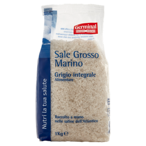 Germinal Sale Grosso Marino Grigio integrale 1 Kg