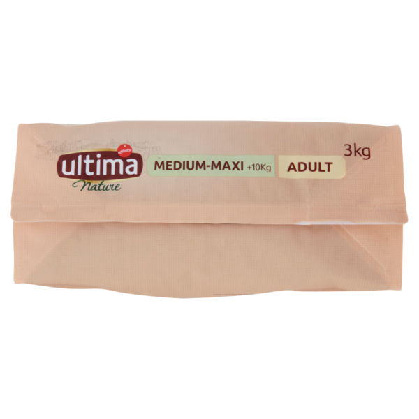 Ultima Nature Dog Medium-Maxi +10kg Adult con Agnello Fresco 3 kg