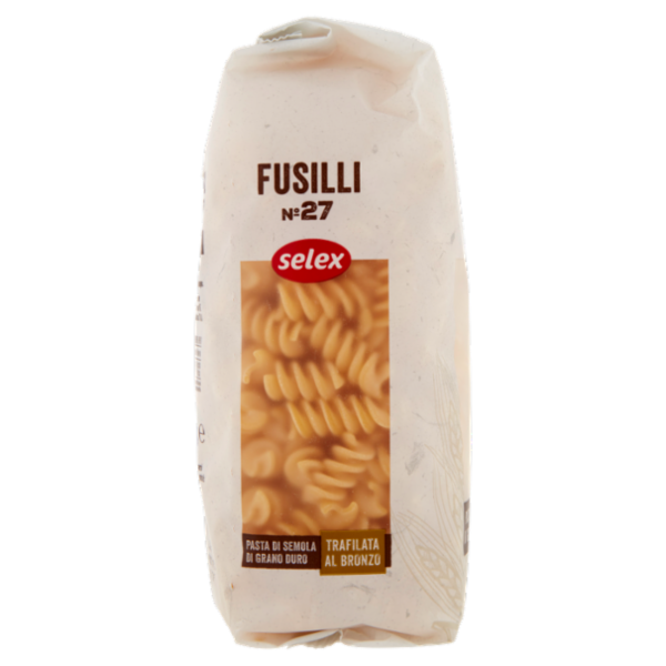 Selex Pasta di Semola Trafilata al Bronzo Fusilli 500 g