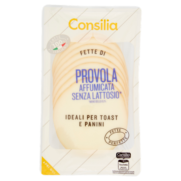Consilia Provola Affumicata a Fette senza Lattosio 140 g