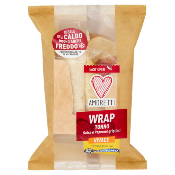 Amoretti Wrap Tonno Salsa e Peperoni grigliati Vivace 150 g