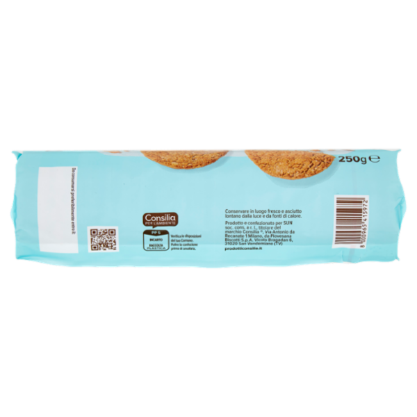 Consilia Biscotti ai Cereali 250 g