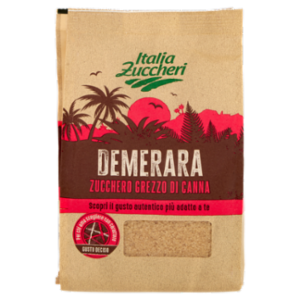 Italia Zuccheri - Demerara Zucchero Grezzo Di Canna 500 g