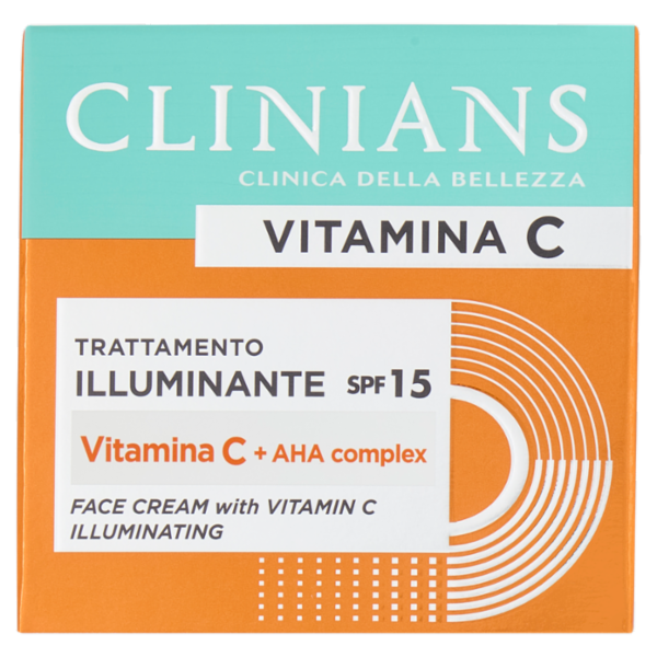 Clinians Vitamina C Trattamento Illuminante SPF15 50 mL