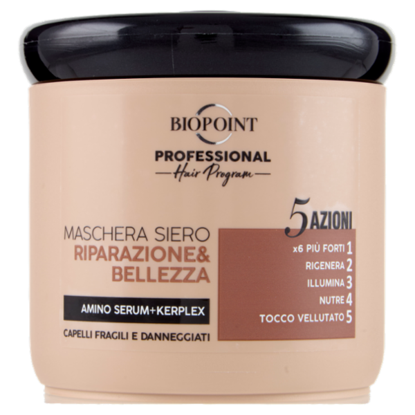 Biopoint Professional Hair Program Maschera Siero Riparazione & Bellezza 400 ml